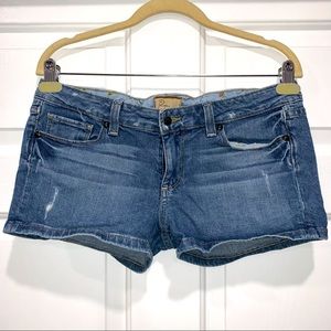 Paige Canyon Short Denim Jeans Shorts Sz 30